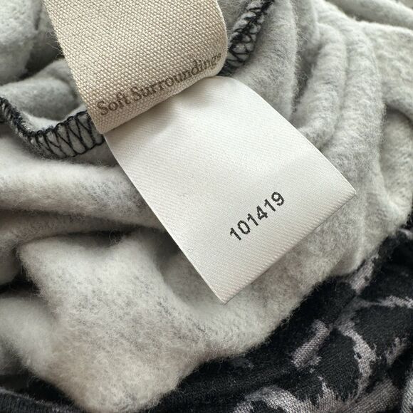 Soft‎ Surroundings Oversized Turtleneck W/ Pockets Women’s Size Medium Stretch - Picture 2 of 12